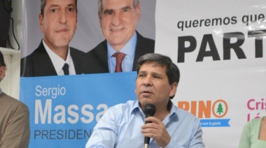Pino: “Vamos a trabajar incansablemente para que Massa sea el próximo presidente”