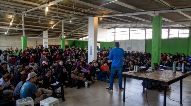 La Juventud Peronista de TDF movilizó 400 personas en un campamento de formación política