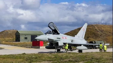 Cazas Eurofighter de la Real Fuerza Aérea Británica aterrizaron de emergencia en Brasil