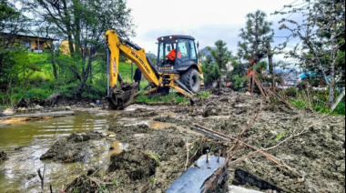 La Municipalidad intensifica las tareas de mitigación tras el temporal de lluvias