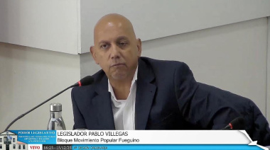 Ley Cherñajovsky: Para Villegas, “con la aprobación de la ley de salmoneras se puso en juego el modelo de Estado que queremos para Tierra del Fuego”