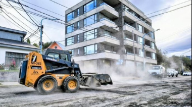 El Municipio de Ushuaia avanza con la recuperación vial y la puesta en valor de espacios públicos