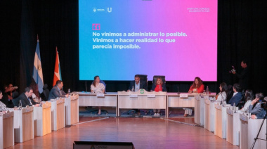 Garay y Pelloli respaldaron el rumbo de gestión planteado por Vuoto