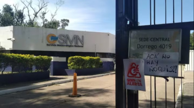 Trabajadores del Servicio Meteorológico Nacional inician paro ante despidos