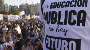Nación profundiza el ajuste educativo con un recorte de casi 79 mil millones de pesos