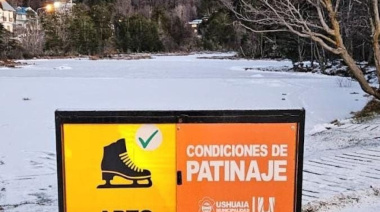 Informarán diariamente si la Laguna del Diablo está habilitada para patinar