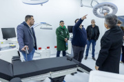 Vuoto participó de la apertura del nuevo sanatorio metalúrgico en Ushuaia