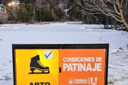 Informarán diariamente si la Laguna del Diablo está habilitada para patinar