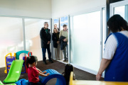 Melella recorrió las instalaciones del nuevo Centro de Desarrollo Infantil del barrio Kaupén