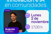 Se realizará una charla gratuita sobre inteligencia artificial junto a Augusto Salvatto